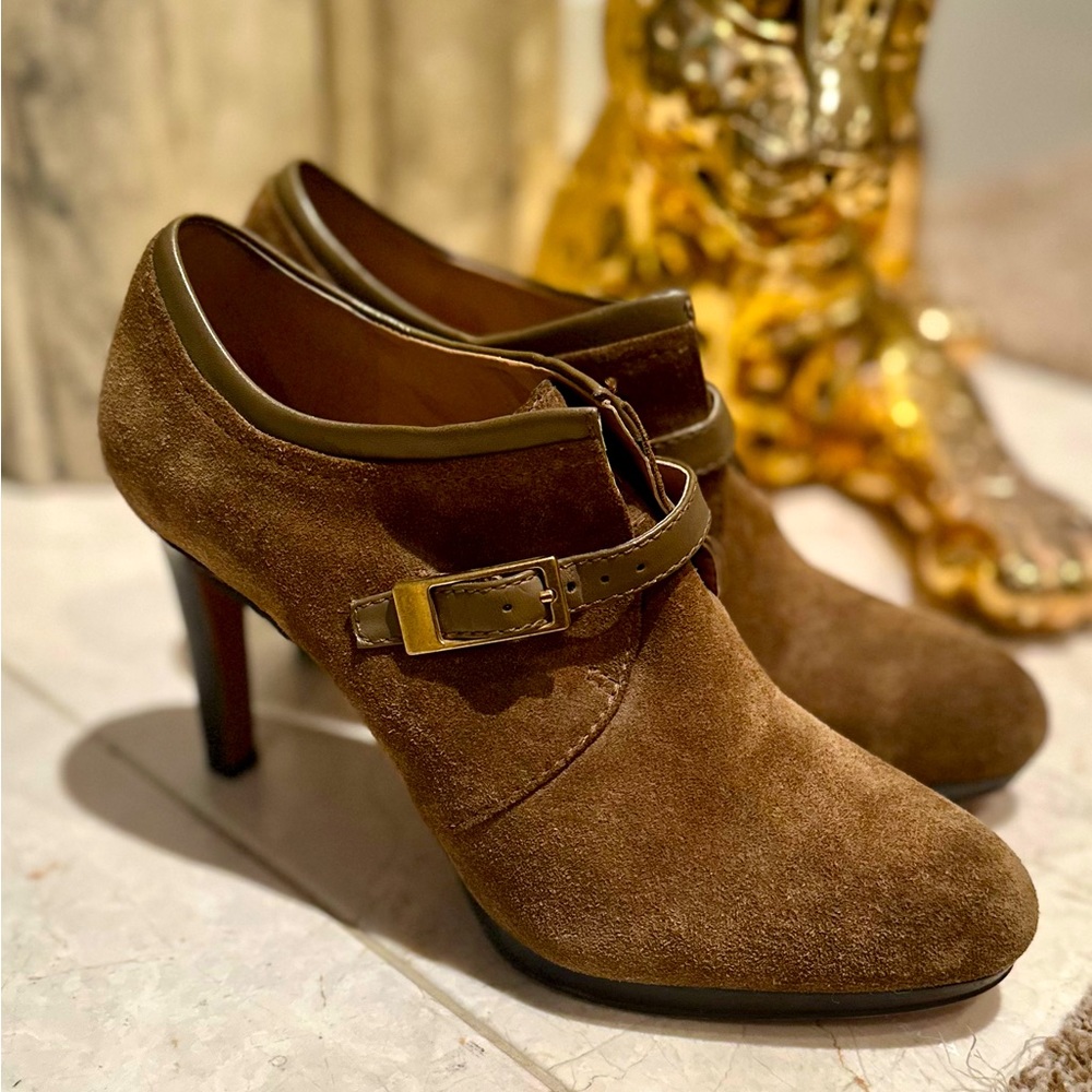 Franco Sarto Heeled Booties - Size 7